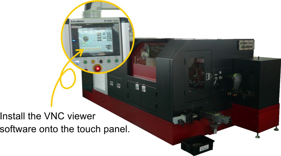 Tech Info | Stable Operation | A Remote System That Uses VNC | Sakamura ...