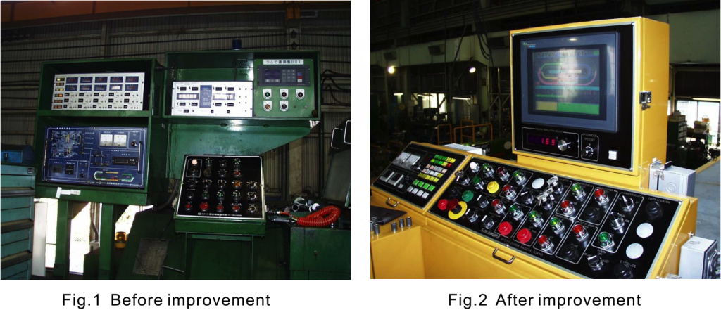 Machine Touch Panel Sample Solution | Improve Operation | Touch panel introduction | Sakamura ...