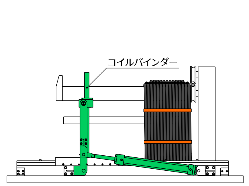 後付けコイルバインダー