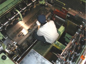 機内ステップの設置